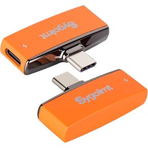USB C Flash Drive for iPhone Photo Stick 256GB Thumb Drive with Type-C Charging Port, USB Memory Stick for Photos Videos, High Speed Jump Drive External Storage for iPad/Android Phones/PC (Orange) in Saudi Arabia