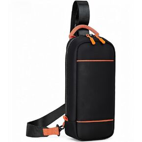 حقيبة Bemkiru Sling Crossbody لجهاز Nintendo Switch 2، حقيبة حمل واقية أثناء السفر لملحقات جهاز التحكم Switch 2 Console Pro مع 8 فتحات لخراطيش الألعاب، حماية بطانة ناعمة 10 مم in Kuwait