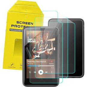 3 عبوات لواقي شاشة مشغل MP3 HiBy R1، HD شفاف مضاد لبصمات الأصابع ومضاد للخدش، واقي شاشة ناعم من مادة TPU متوافق مع مشغل MP3 HiBy R1 3 بوصات HiFi Music MP3 in Kuwait