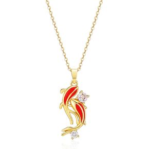 Animal Necklace for Women, Birthstone Necklace, Crystals and Healing Stones Jewelry, Graduation Birthday Valentines Day Mother's Day Christmas Thanksgiving Gifts in Saudi Arabia