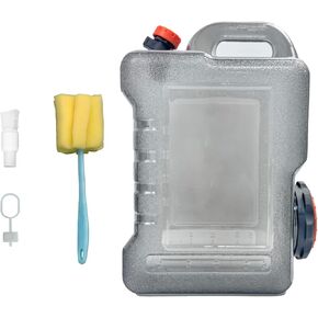 3.17 Gallon Camping Water Container with Spigot, BPA Free Portable Water Jug, Outdoor Water Storage Tank for Camping, Hiking, RV, Emergency Use in Saudi Arabia