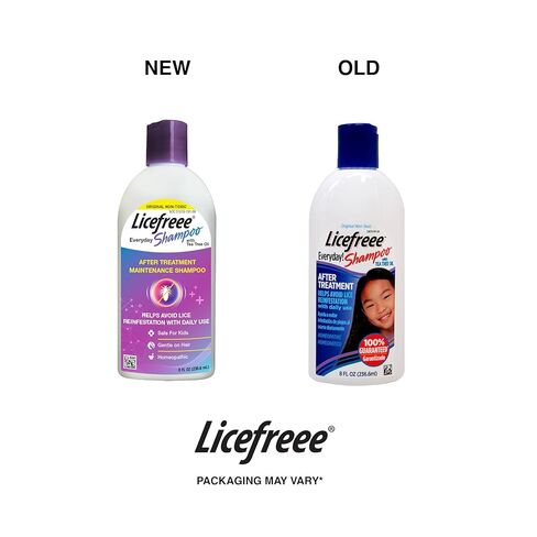 Licefreee Everyday Shampoo, Daily Maintenance Lice Shampoo, 8 Fluid Ounces in Kuwait