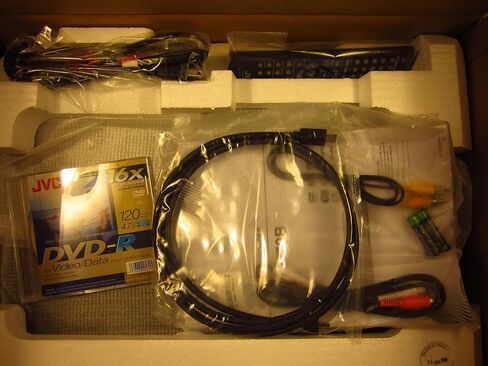 JVC DRMV79B Tunerless 1080p Upconverting DVD Recorder VCR Combo (Renewed) in Saudi Arabia