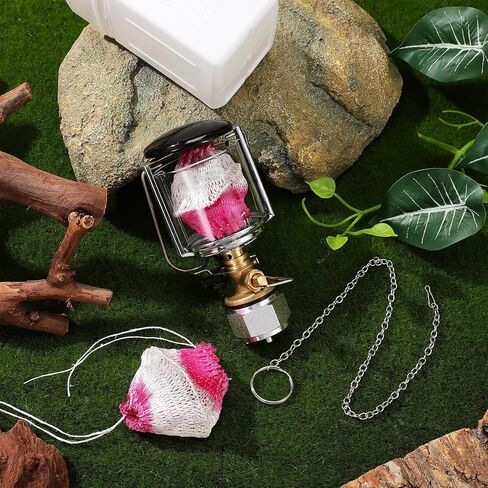 VALICLUD Portable Gas Lantern Mapp Gas Powered Camping Lamp with Light Cover, Outdoor Tent Illuminate Tool for Emergency and Hiking Use in Saudi Arabia