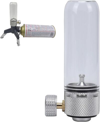SUNGOOYUE Gas Lantern for Outdoor Camping, Portable Butane Candle Lamp with Adjustable Soft Flame for Backpacking Hiking Emergency in Saudi Arabia