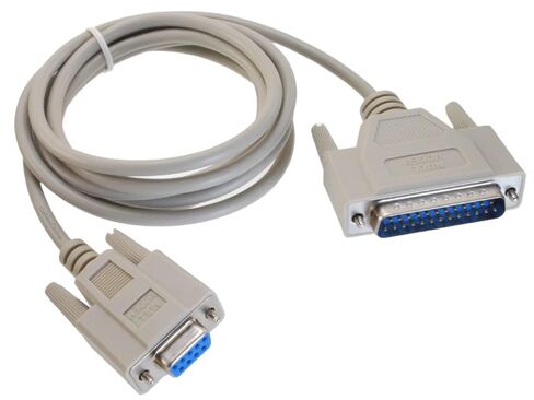 CablesOnline، كابل نقل البيانات التسلسلي DB9 أنثى إلى DB25 ذكر بطول 6 أقدام، NM-306 in Saudi Arabia