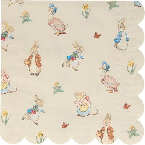 Meri Meri Peter Rabbit™ & Friends Small Napkins in Saudi Arabia