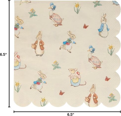 Meri Meri Peter Rabbit™ & Friends Small Napkins in Saudi Arabia