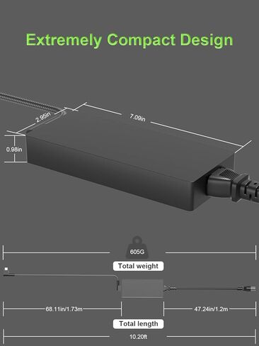 330W Laptop Charger Compatible with Razer Blade 16 17 18 RZ09-0423 RZ09-0484 RZ09-0509 RZ09-0483 RZ09-0510 (RTX 4070 4080 4090), RC30-0484 RC30-0423 Replacement Power Adapter in Saudi Arabia