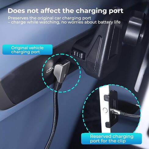 Car Tablet Mount for BMW X5 X6 X3 iX 5-Series 7-Series G05 G06 G45 G60 Accessories, 360° Rotation, Fit Up to 15-inch Car Headrest Tablet Holder for Back Seat Travel Road Trip Essentials in Saudi Arabia