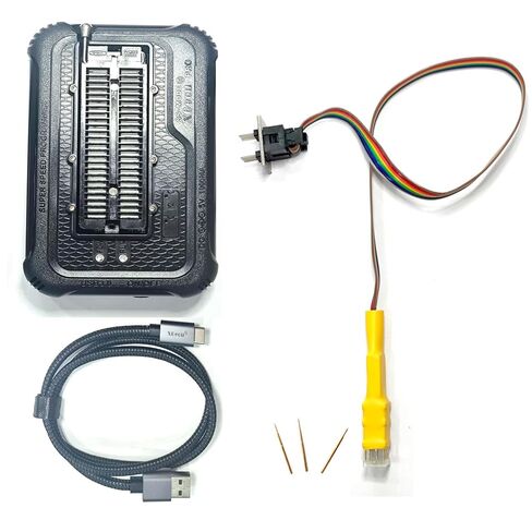 مبرمج T76 مع Xgecu T56 Tl866ii T48 استبدال IC Probe Clip Reader الكاتب دعم Eprom ISP Chip PIC NAND Flash EMMC GAL CPLD VGA BGA جهاز اختبار المقبس (T76+SOP8 150MIL) in Kuwait