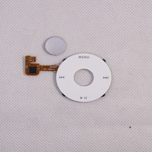 White Click Wheel and Button Key for iPod Classic 6th/7th 80GB/120GB/160GB Thick Thin Version in Saudi Arabia