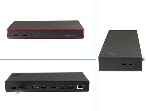 Lenovo 40BE0135EU Genuine 4-Port Thunderbolt Replicator with 135W PSU in Saudi Arabia