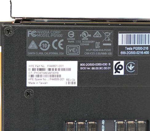 HPE NVIDIA Tesla V100 32GB HBM2 PCIe 3.0 x16 Passive GPU Computational Accelerator for AI Machine Learning HPC Deep Learning 699-2G500-0216-400 (Renewed) in Saudi Arabia
