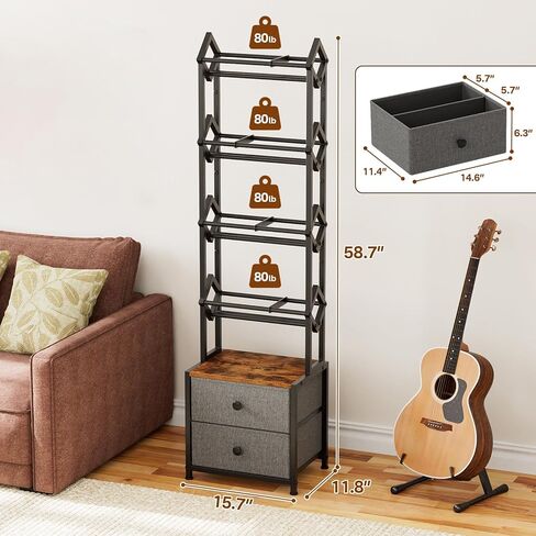 CD Storage Rack Bundle – Multi-Functional Organizer Set for CDs, DVDs, VCDs, Games – Space-Saving, Sturdy & Versatile Media Shelf Combination in Saudi Arabia