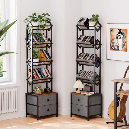 CD Storage Rack Bundle – Multi-Functional Organizer Set for CDs, DVDs, VCDs, Games – Space-Saving, Sturdy & Versatile Media Shelf Combination in Saudi Arabia