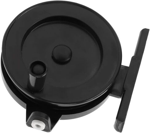 VINGVO Plastic Ice Fishing Reels, Lightweight Compact Fishing Reels, Smooth Drag Reel System with Portable Build, Ideal for Fly & Ice in Saudi Arabia
