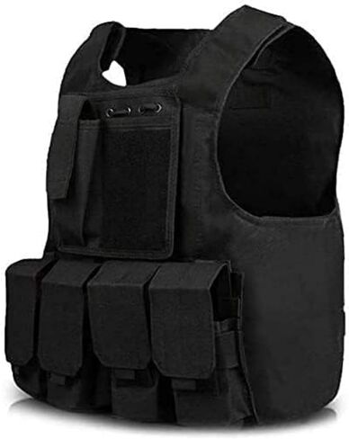 Kids Tactical Vest,Protective Airsoft Vest Kids,Adjustable Paintball Vest with Removable Pouch Youth Tactical Vest for Boys Girls in Saudi Arabia