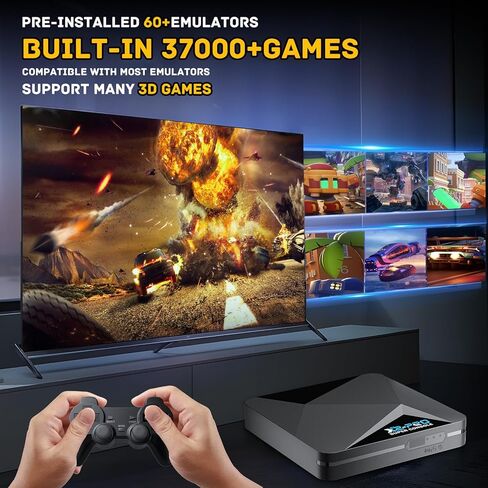 Kinhank 2026 Upgrade Super Console X2 pro with 37000+classic Games Retro Game Console, Video Game Console with EmuELEC 4.6/Android 9.0 in 1 in Saudi Arabia
