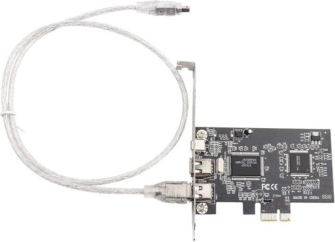 VBESTLIFE PCI Express FireWire Controller Card with High Performance Features for Simultaneous Operation of Multiple Devices, for Portable Devices and AudioVideo Equipment in Saudi Arabia