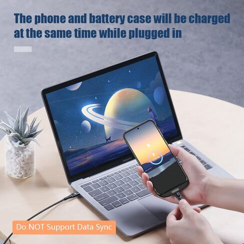 [حافظة بطارية مطورة لهاتف Samsung Galaxy S23، حافظة شاحن بطارية ممتدة قابلة لإعادة الشحن بقدرة 5000 مللي أمبير في الساعة، أضف 100% عصير إضافي (6.1 بوصة) أسود in Kuwait