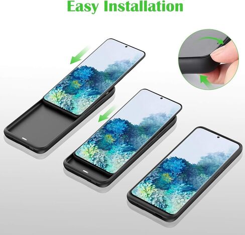 حافظة بطارية Feob لهاتف Galaxy S20 [6.2 بوصة]، حافظة شاحن محمولة قابلة لإعادة الشحن بقدرة 7500 مللي أمبير في الساعة، حزمة بطارية ممتدة لهاتف Samsung Galaxy S20 (ليس لـ S20 Plus، S20+، S20 Utral، S20FE) in Kuwait