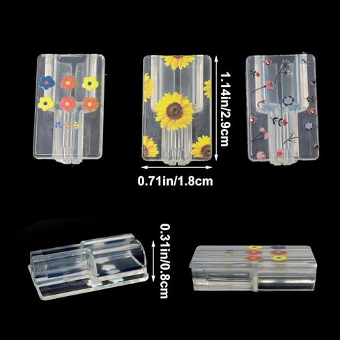 4PCS Cell Phone Type-C Charger Case Protector Flower Floral Pattern Design Protective Cover for Charger Cable and Adapter Shockproof Cover to Prevent Scratches and Damage in Saudi Arabia