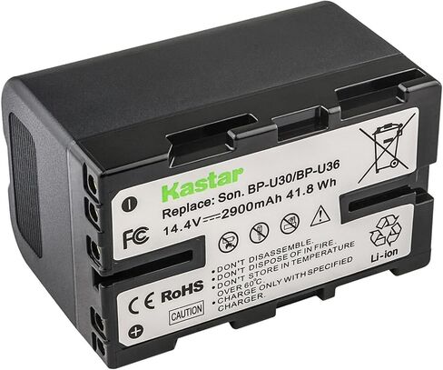 Kastar 1-Pack Battery and AC LCD Dual Fast Charger Compatible with Sony HD422 PHU-60K PXW-FS5 PXW-FS5K PXW-FS5M2 PXW-FS7 PXW-FS7K PXW-FS7M2 PXW-FS7M2K PXW-FX6 ILME-FX6 PXW-FX9 XDCAM PXW-FX9K Camera in Saudi Arabia