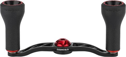 GOMEXUS Power Handle Compatible for Shimano Tranx Daiwa Zillion Abu Garcia 13 Fishing Baitcasting Reel Replacement Handle with TPE Knob, Bass Fishing in Saudi Arabia