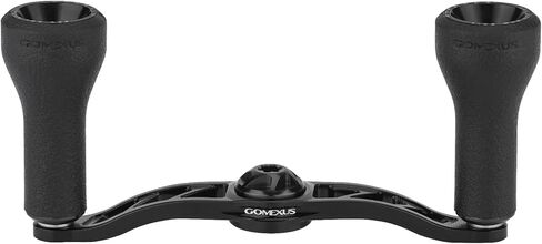 GOMEXUS Power Handle Compatible for Shimano Tranx Daiwa Zillion Abu Garcia 13 Fishing Baitcasting Reel Replacement Handle with TPE Knob, Bass Fishing in Saudi Arabia