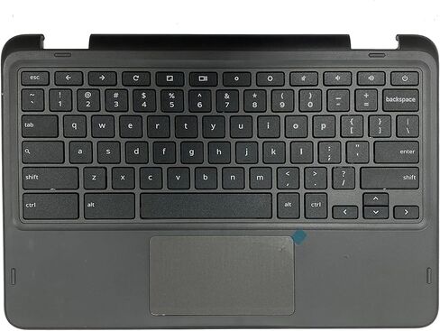 Replacement for Dell Chromebook 11 3100 2-in-1 Laptop Upper Case Palmrest Keyboard Touchpad Assembly Part 11.6" 034Y6Y 34Y6Y AP2FD000300 Top Cover Black in Saudi Arabia