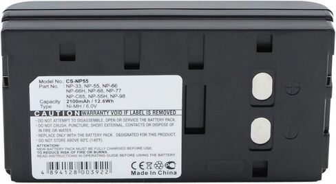 ALLC بطارية بديلة لشركة هيتاشي VM-E25/VM-E25A/VM-E25E/VM-E29/VM-E29A/VM-E29E/VM-E31/VM-E31A/VM-E31E/V M-E420/VM-ESP1E/VM-H1000/VM-H18/VM-H18A/VM-H25E/VM-H37/VM-H37E، 2100 مللي أمبير in Saudi Arabia