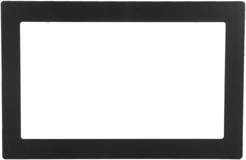 Generic 7in 2Din Car Stereo Frame, 178 x 102mm Black High Strength Plastic Dash Mount Trim Kit for 307 2003 2008, with Direct Replacement Original Standard Fitment in Saudi Arabia