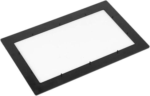 Generic 7in 2Din Car Stereo Frame, 178 x 102mm Black High Strength Plastic Dash Mount Trim Kit for 307 2003 2008, with Direct Replacement Original Standard Fitment in Saudi Arabia