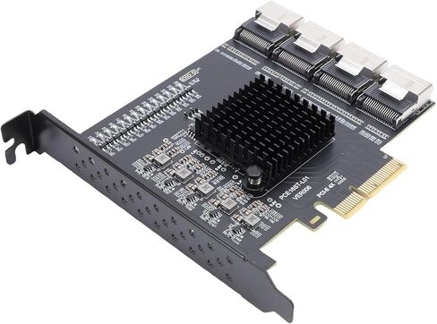 ciciglow Flexible PCIE 3.0 X4 Expansion Card with Hot Swap Support, Compatible with 10 11 2003 in Saudi Arabia