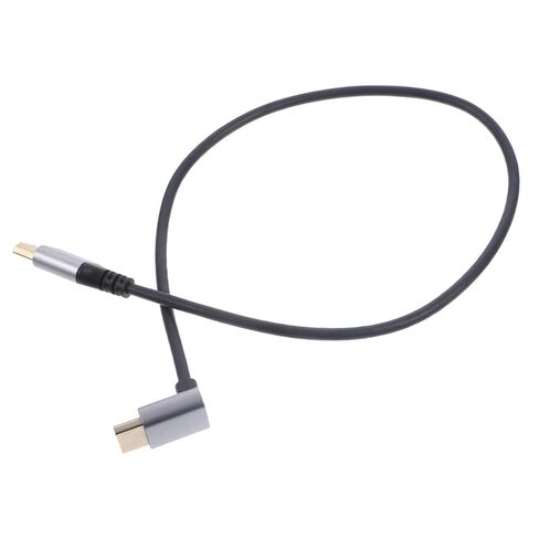Zerodeko 8k High-Definition Cable 1m Upward Elbow Male to Male Video Cord for Tv Computer Monitor, Flexible Wire Compatible with Laptop and Set-top Box in Saudi Arabia