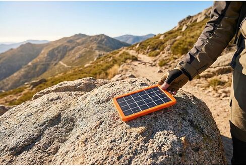 Solar Panel for Camera, 3W Solar Charger Compatible with Rings Spotlight &All-New Stick Up Outdoor Cam Battery, 10ft Long Cable with USB-C to Ring Barrel Plug Adapter in Saudi Arabia