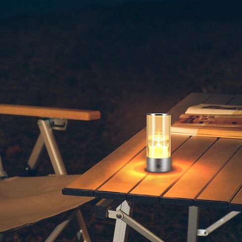 Small Camping Lights,Rechargeable Camping Light,Color Temperature Adjustment Mini Camping Lantern,Portable Camping Lamp with SOS Mode (Dark Grey) in Saudi Arabia
