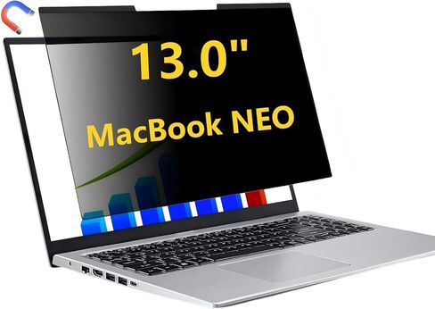 13.0-inch Eye Protection, Anti-Glare Filter for MacBook NEO Laptop，Magnetic Privacy Screen in Saudi Arabia