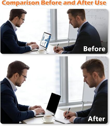 شاشة خصوصية MacBook Pro مغناطيسية من imluckies لجهاز MacBook Pro 16 و16.2 بوصة 2021-2024 (M1، M2، M3، M4، Pro، Max)، قابلة للإزالة وإعادة الاستخدام، فلتر خاص واقي مغناطيسي مضاد للوهج مع غطاء عدسة in Kuwait