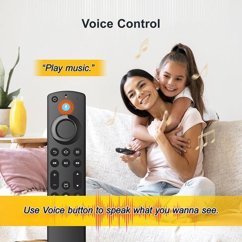 Replacement Firestick Remote Control (NS-RCFNA-21) for Insignia FireSeries Smart TV Stick, TV Stick 2nd/3rd Gen, Omni Series, TV Stick 4K Select/Plus/Max, TV Stick 4K/Lite & Cube in Saudi Arabia