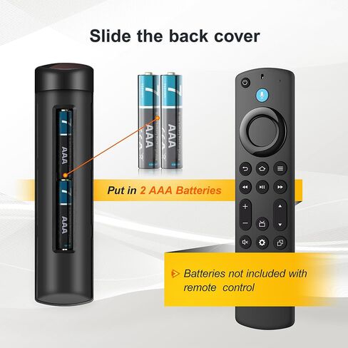 Replacement Firestick Remote Control (NS-RCFNA-21) for Insignia FireSeries Smart TV Stick, TV Stick 2nd/3rd Gen, Omni Series, TV Stick 4K Select/Plus/Max, TV Stick 4K/Lite & Cube in Saudi Arabia