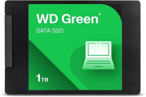 Western Digital WD Green SATA 1TB, Up to 545MB/s, 2.5"/7mm, 3Y Warranty, Internal Solid State Drive (WDS100T5G0A-00CPT0) in Saudi Arabia