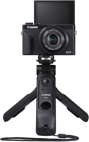 Canon PowerShot G7 X Mark III Digital Camera, Video Creator Kit with Accessories: Tripod, Memory Card, Canon Case and Detachable Bluetooth Remote in Saudi Arabia