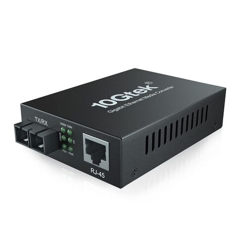 ipolex Gigabit أحادي الوضع SC من الألياف إلى محول وسائط إيثرنت، وحدة 1000Base-LX SFP مدمجة، 1310 نانومتر، SMF، مزدوج، 20 كيلومتر، ألياف SC مزدوجة إلى 10/100/1000Base-TX (UTP/STP/Cat5e/Cat6 RJ45)، معتمد من UL in Saudi Arabia
