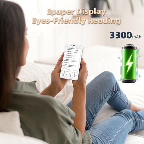 Bigme HiBreak ePaper Phone 5.84 Inch E-Ink eBook Readers with 4G Connection, 6G+128GB, Android E Ink eReader Smart Phone with Android 14 OS, 276PPI, Adjustable Front Light, Long Battery Life in Saudi Arabia