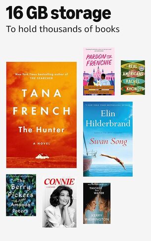 Amazon Kindle الجديد (16 جيجابايت) - جهاز Kindle الأخف والأكثر إحكاما، مع شاشة خالية من الوهج، وتقلب أسرع للصفحات، وإضاءة أمامية قابلة للتعديل، وعمر بطارية طويل - أسود + 3 أشهر من Kindle Unlimited (مع التجديد التلقائي) in Saudi Arabia