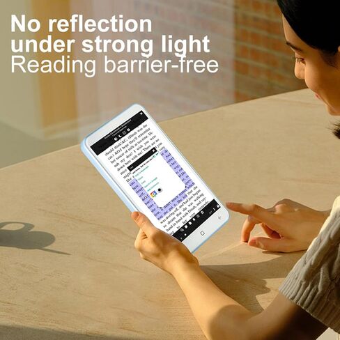 5 Inch E Reader, HD Inkless Screen with Handwriting Tablet and 5MP Camera, Portable E Book Reader for Reading Novels Books Comics PDF EPUB in Saudi Arabia