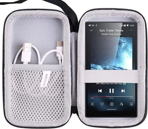 WAIYUCN Hard Carrying Case Compatible with FiiO M21 /JM21 Portable Music Player MP3 Walkman Protective Case in Saudi Arabia