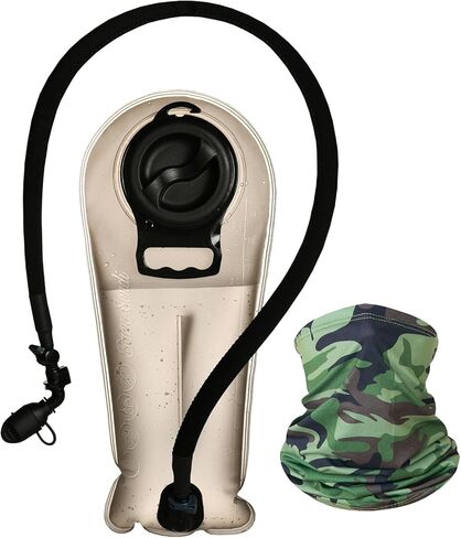 2L/2.5L/3L TPU Hydration Bladder- BPA Free Water Bladder -Ultra Durable Water Reservoir Bag with Insulated Tube for Hydration Pack for Cycling, Hiking, Running, Climbing in Saudi Arabia